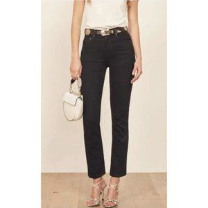Reformation Black High Rise Women Jeans